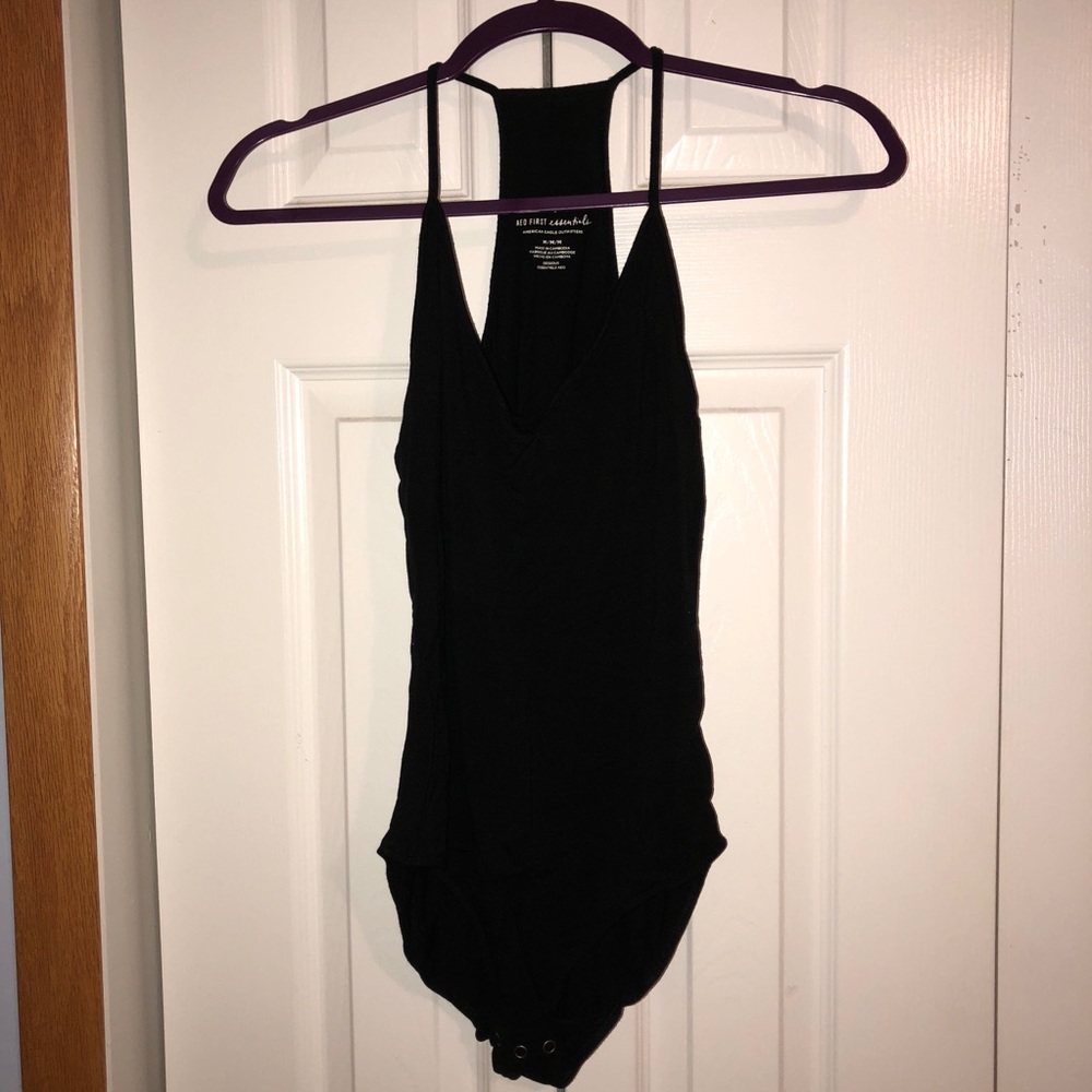 black bodysuit